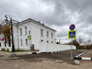 В Верее открыли новый подъездной путь к парковке