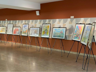 Экспозиция с изображением храмов округа открылась в ДК «Мир»