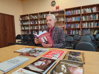 Писатель из Подольска Сергей Грачев рассказал читателям о своем творческом пути