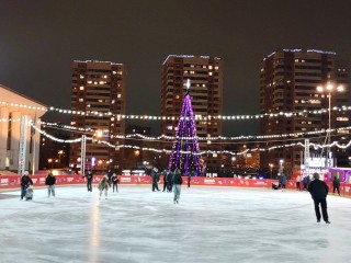 Каток на Советской площади в Чехове начнет работу в декабре