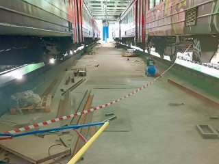 СК проводит проверку по факту травмирования работника в железнодорожном депо Домодедово