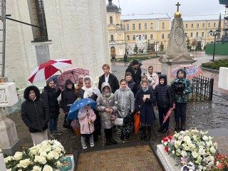 Память старца Троице-Сергиевой Лавры архимандрита Наума почтили паломники из Пушкино