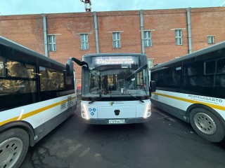 Новые автобусы ЛиАЗ вышли на маршруты в Ленинском округе
