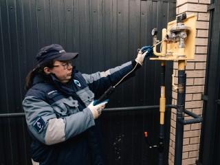 Газификация в Домодедове: ветераны боевых действий получили голубое топливо