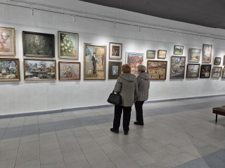 В Выставочном зале Орехово-Зуева открылись две новых выставки