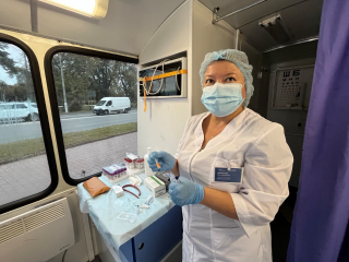 Прививку от гриппа сделают жителям Чехова в передвижном медпункте