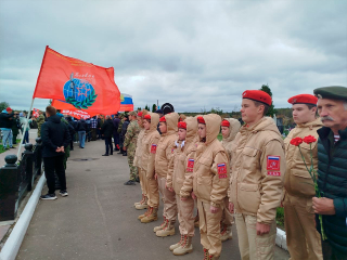 Юнармейцы Зарайска почтили память павших воинов на траурном митинге
