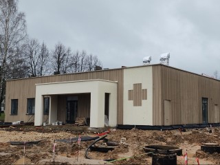 Крыша строящегося в Судникове ФАПа прошла проверку ливнем