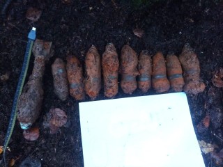 Взрывотехники обезвредили 10 боеприпасов времен ВОВ, найденных в Рузском округе