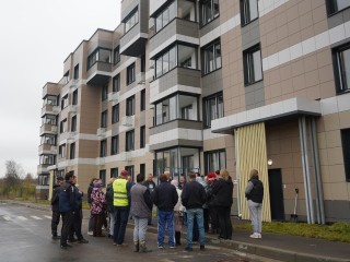 Жители Туголесского Бора готовятся встретить новоселье в новом доме