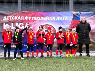 Юные футболисты Ивантеевки заработали медали футбольной лиги L-Liga