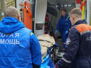 В Солнечногорске спасатели дважды оказали помощь медикам при транспортировке пациентов