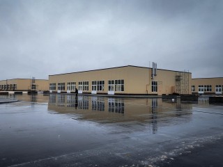 Подъездная дорога к строящемуся рыночному комплексу уже готова в Бронницах