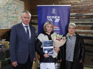 Глава округа вручил благодарственное письмо лидеру волонтерской группы «Будь ZдОроV»