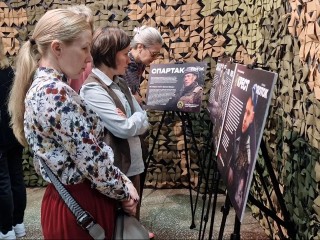 Выставка, посвященная героям операции в Суджи, открылась в Балашихе