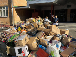 Школьники Подольска стали лидерами по сбору макулатуры в сентябре