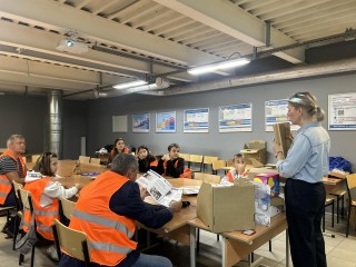 Полный цикл производства гофрокартона показали семьям участников СВО