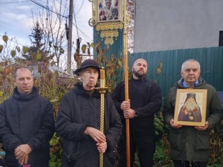 Крестный ход провели в Пушкино к месту первой Покровской церкви, сгоревшей в прошлом веке