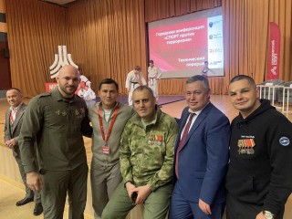 Ветеран СВО из Люберец принял участие в конференции «Спорт против терроризма»