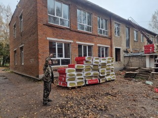 В детском саду на улице Московской заменили окна и начали ремонт крыши