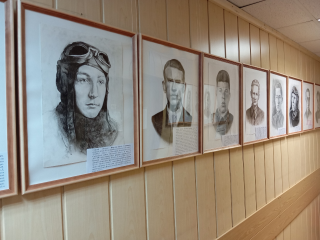 Галерея Героев, посвященная летчикам-талалихинцам, открылась в Доме Юнармии