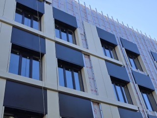 В здании будущего хирургического корпуса в Можайске начали обустраивать кровлю