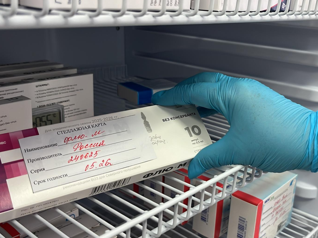 Вакцинацию против гриппа проведут для жителей Селятина 22 ноября