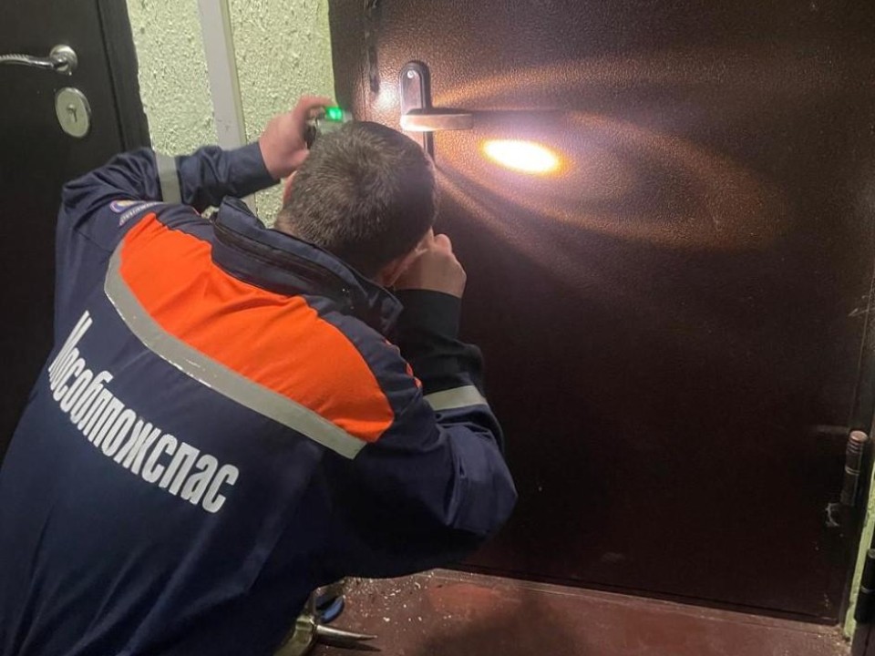 Сын в гости собрался, а дверь не пускает: как в Ступине спасатели помогли мужчине навестить маму, победив сломанный замок