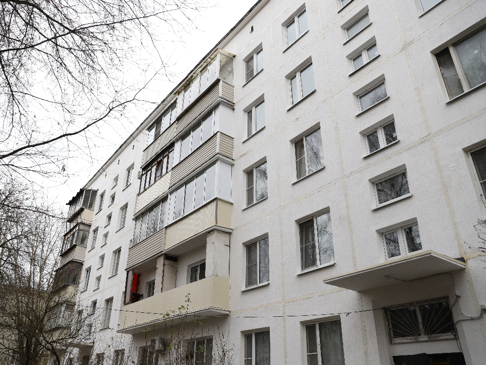 Фасад дома 1975 года постройки в Химках стал как новый после капремонта