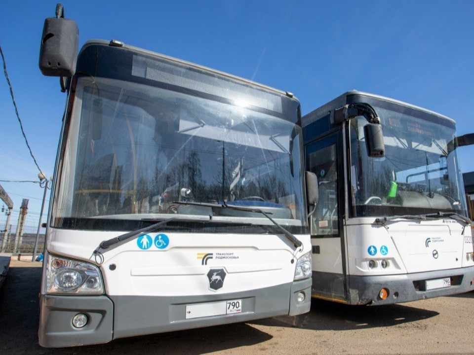 В Кашире на маршруты вышли новые современные автобусы ЛиАЗ