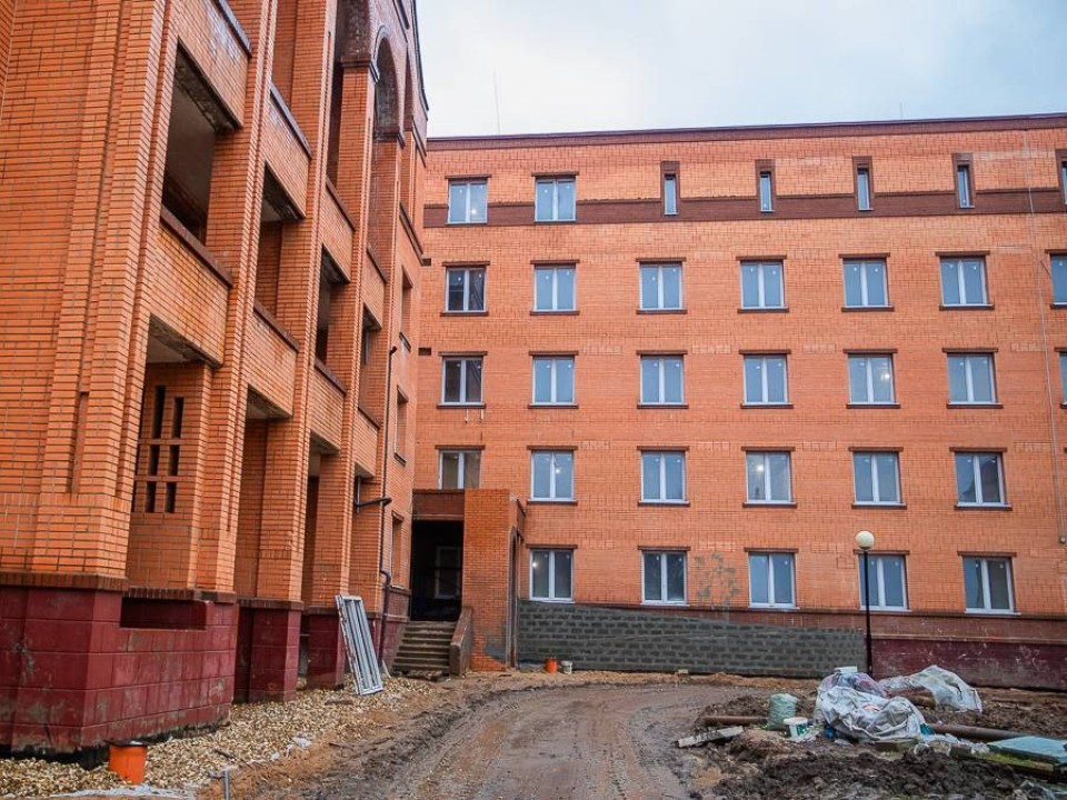 Региональный сосудистый центр в Одинцовском округе готов на 80%