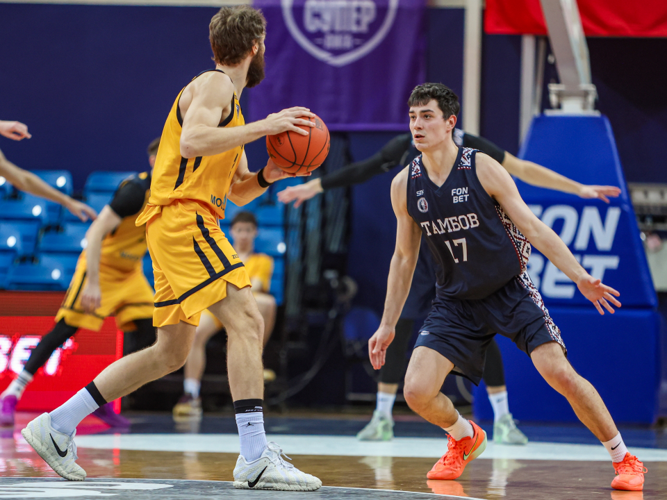 Баскетбольный клуб «Химки» уверенно победил «Тамбов» дома
