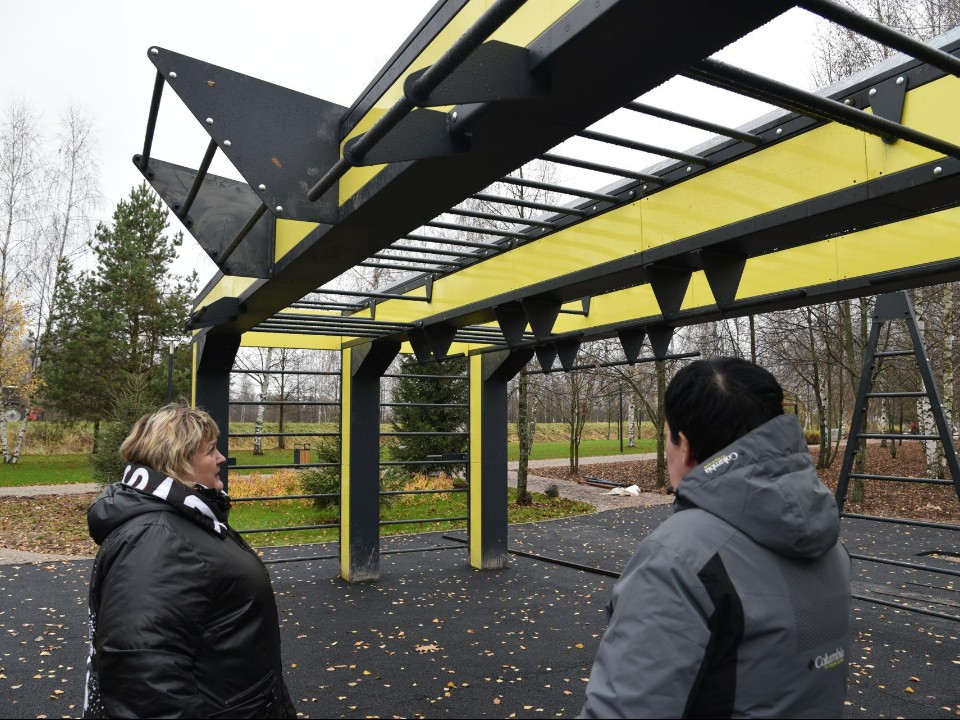 Без брака и недочетов: в Лотошине скоро завершат преображение знакового сквера