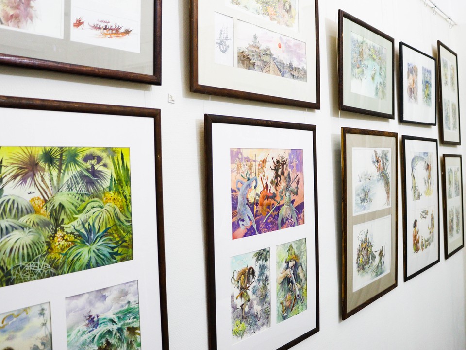 Выставку книжных иллюстраций Юрия Богачева привезли в Коломну