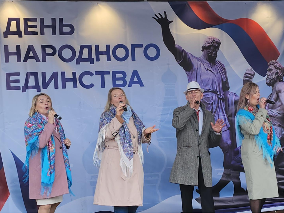 День народного единства отпраздновали в люберецких парках праздничным концертом