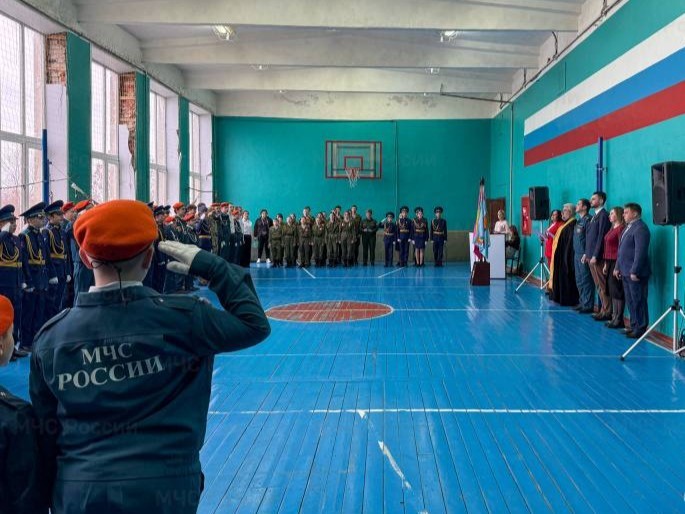 Военно-спортивный слет «Кадетские старты» открылся в Воскресенске