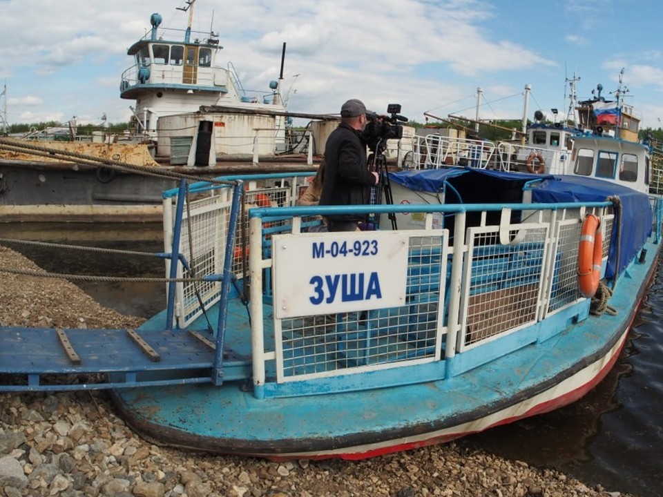Речная навигация в Серпухове завершилась после шести месяцев активной работы