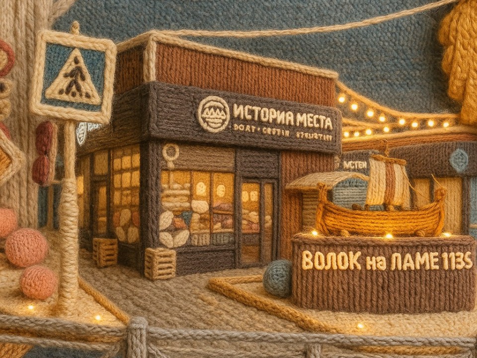 Вязаный город: как нейросеть приодела Волоколамск к холодам