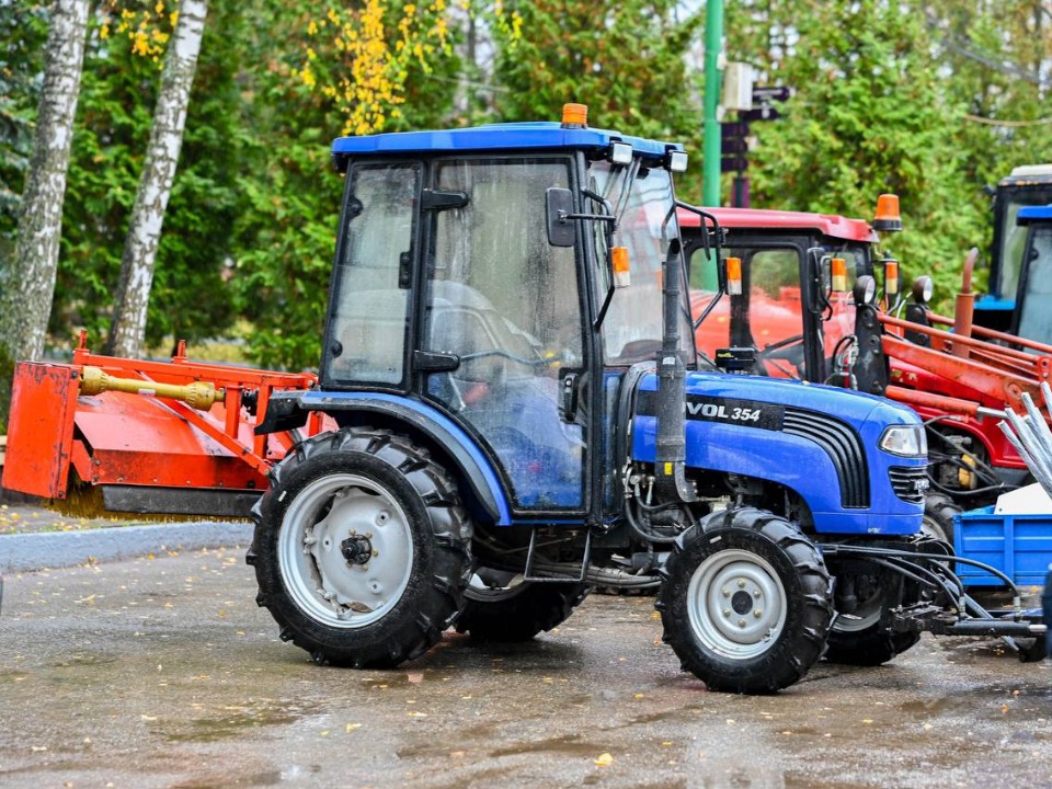 В Видном завершили подготовку парков к зимнему сезону