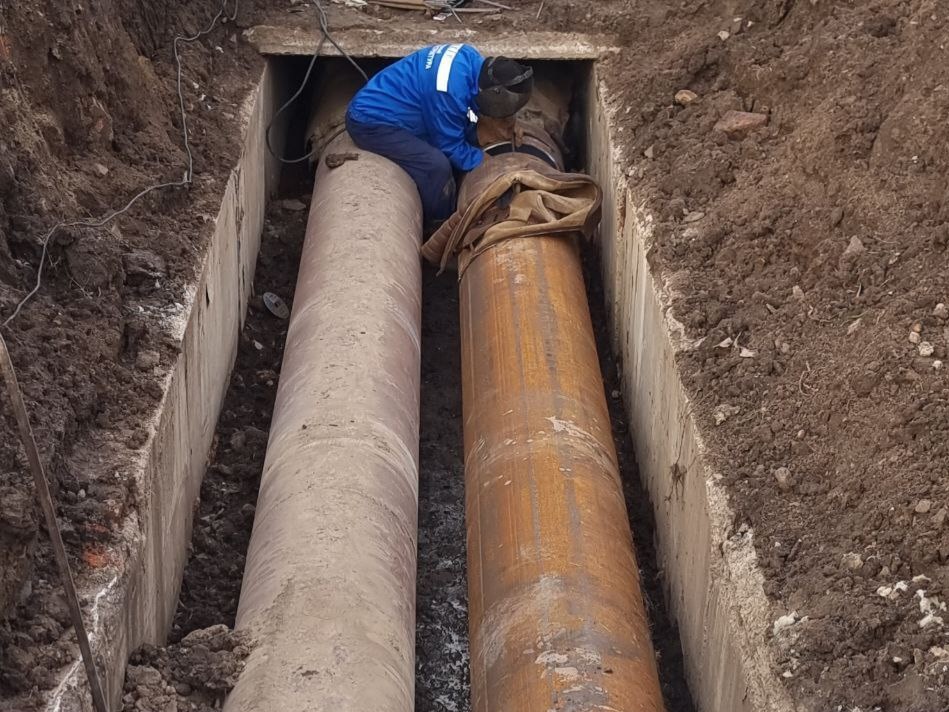 Восстановить подачу тепла и воды на Металлистов планируют после устранения аварии