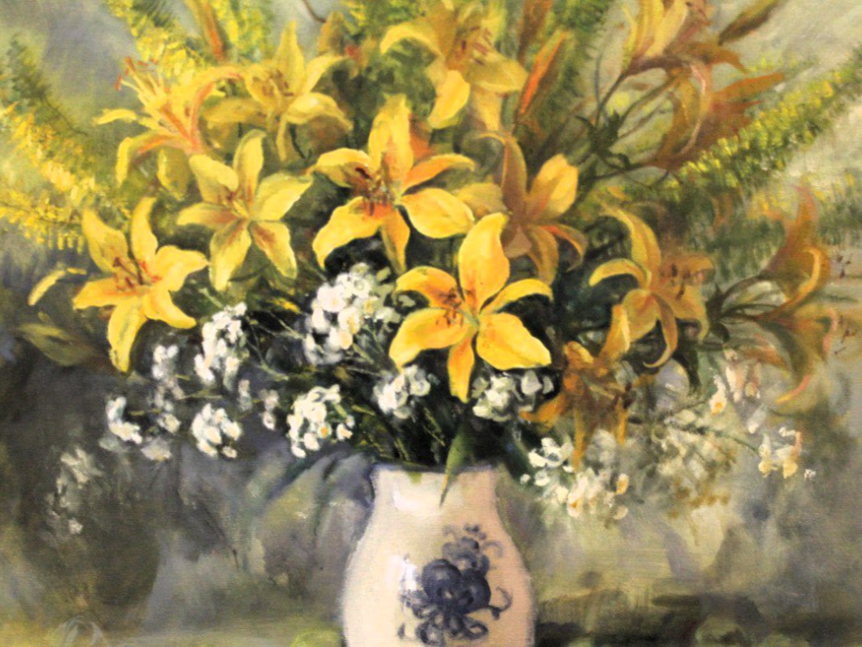 С пониманием жизни: в Подольском выставочном зале открылась юбилейная выставка художника Виктора Павлова