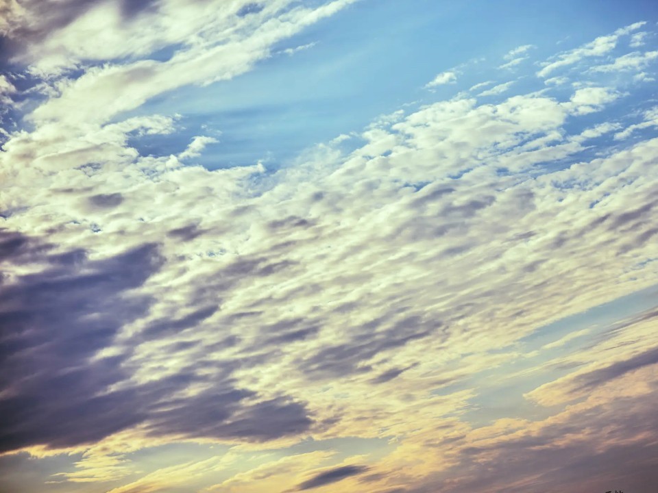 Чистота спектральных узоров: над Подмосковьем проплыли радужные облака