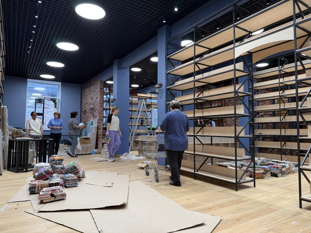 Последние штрихи: модельную библиотеку нового поколения готовят к торжественному открытию