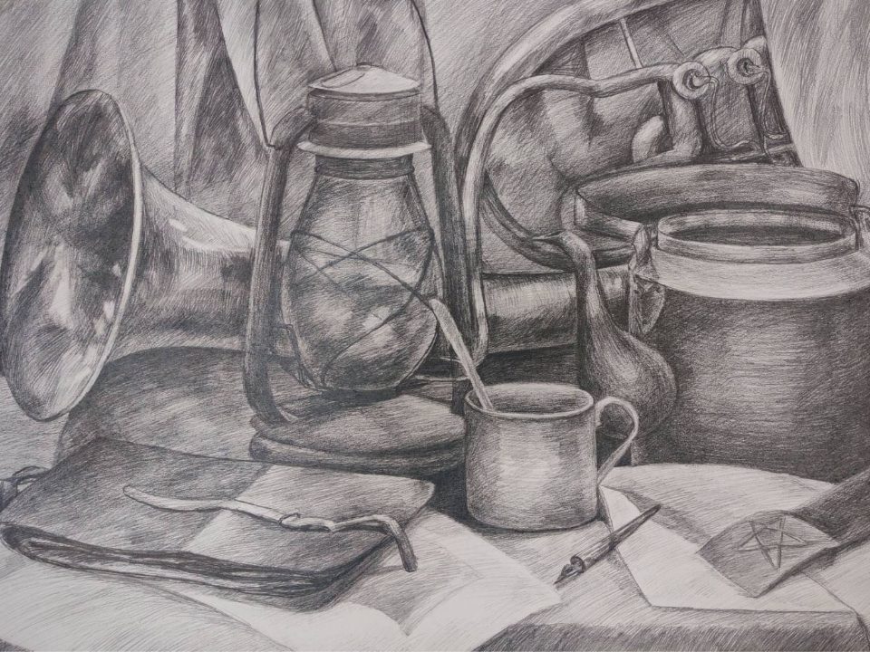 «Натюрморт с трубой» принес дмитровчанке награду областного конкурса