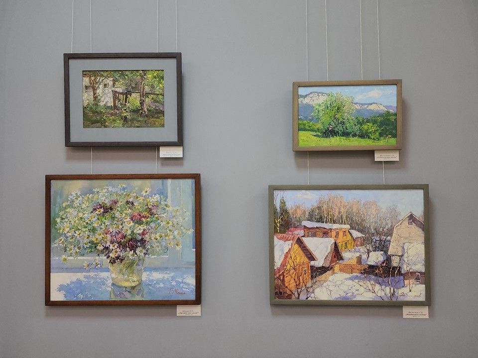 Выставка картин «Традиции живописи» будет работать в Луховицах до 15 декабря