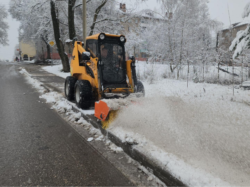 Как в Красноармейске справляются с последствиями снегопада