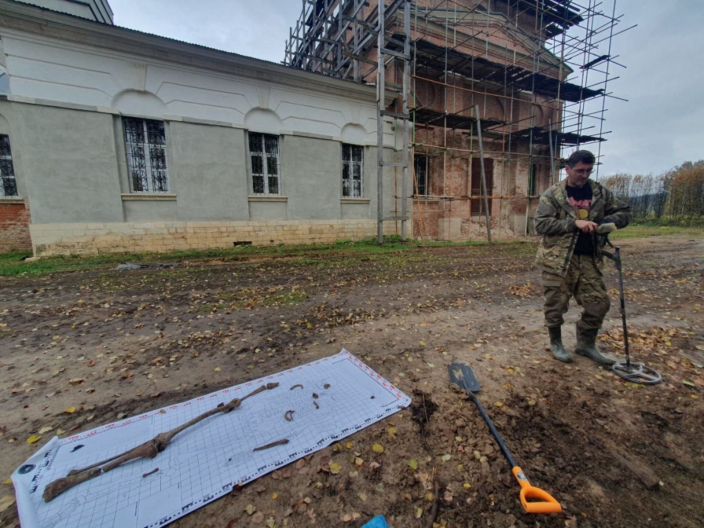 Останки немецких солдат обнаружили под Наро-Фоминском