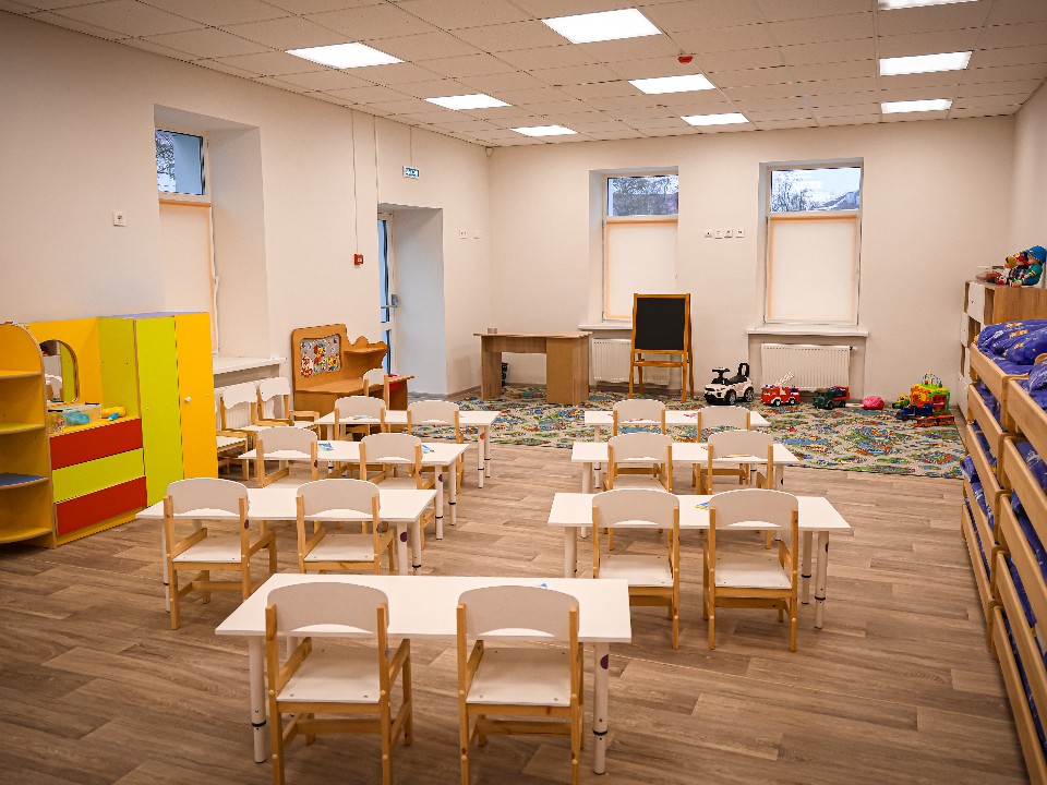 Детский сад на 80 мест открылся после ремонта на улице Гагарина