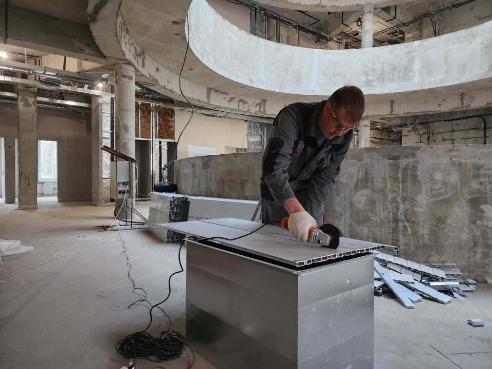 Здание новой детской поликлиники в Чехове подключат к водоснабжению к декабрю