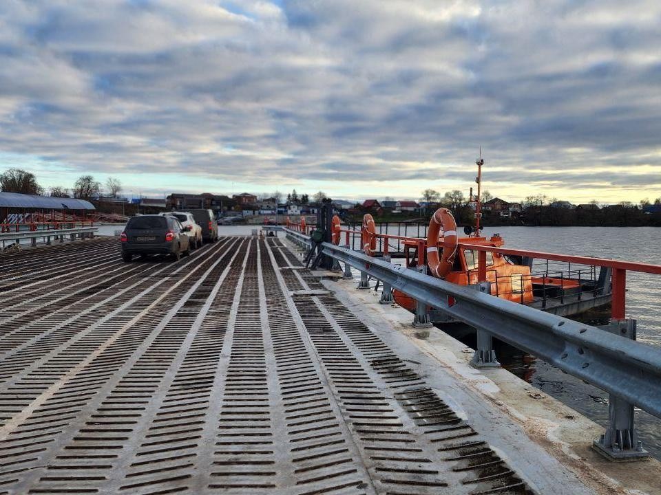 Паромную переправу в Ловцах остановят на 6 часов